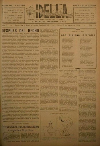 Idella nº 148 - Año 1929
