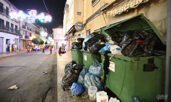 En fiestas habrá mayor servicio de limpieza | Jesús Cruces.