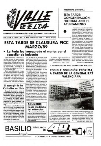 Número 1.661 - 10 de marzo de 1989