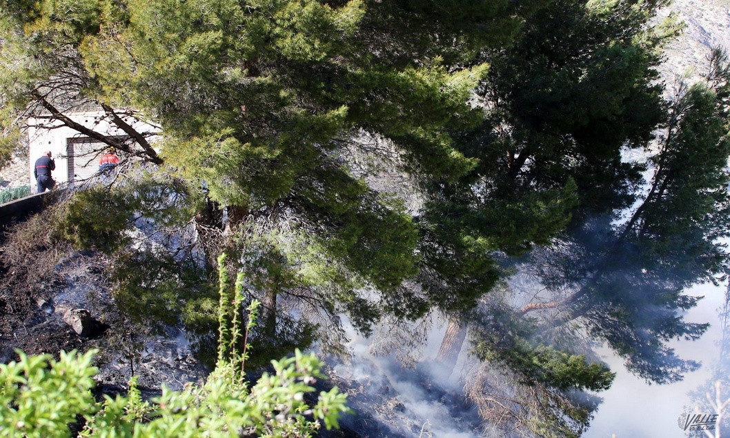 Incendio en la Sierra del Cid Incendio en la Sierra del Cid