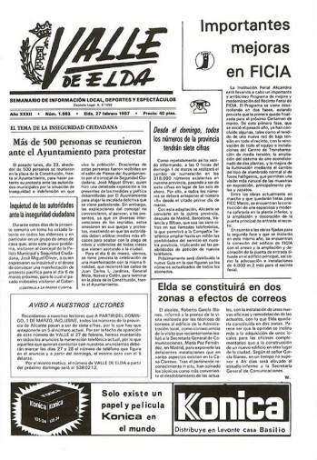 Número 1.563 - 27 de febrero de 1987