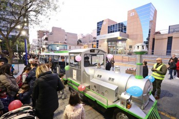 El tren turístico de Navidad recorrerá las calles iluminadas de la ciudad