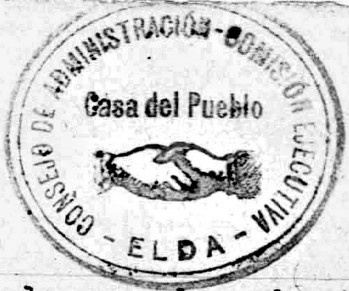 Sello del Consejo Administrativo de la Casa del Pueblo