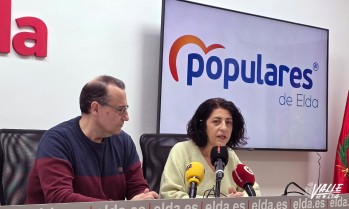 Francisco Vidal y María Jesús García, ediles del PP.