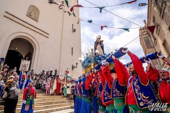 El santo anacoreta ya está en la iglesia de Santa Ana | Nando Verdú. 