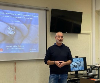 Director del del proyecto arqueológico del campo de concentración de Albatera, Felipe Mejías.