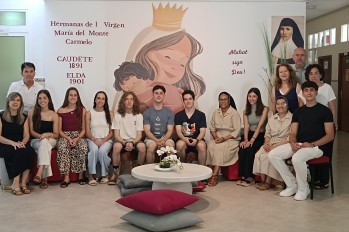 Parte del alumnado y el profesorado de Bachillerato | Imagen cedida. 