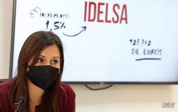 Silvia Ibáñez ha presentado el presupuesto de IDELSA.