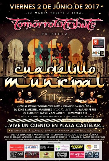 La Plaza Castelar será el Cuartelillo Municipal durante dos noches con actuaciones y DJ's