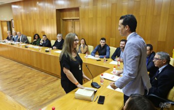 Cristina Juan ha asumido el cargo de concejala de Ciudadanos | Jesús Cruces.
