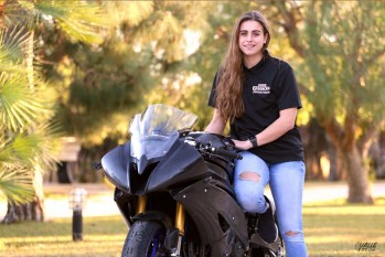 Este es el segundo año que la piloto compite en la categoría de Supersport 600. 