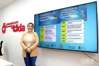 Anabel García ha presentado la Semana de los Derechos Humanos | M.M.