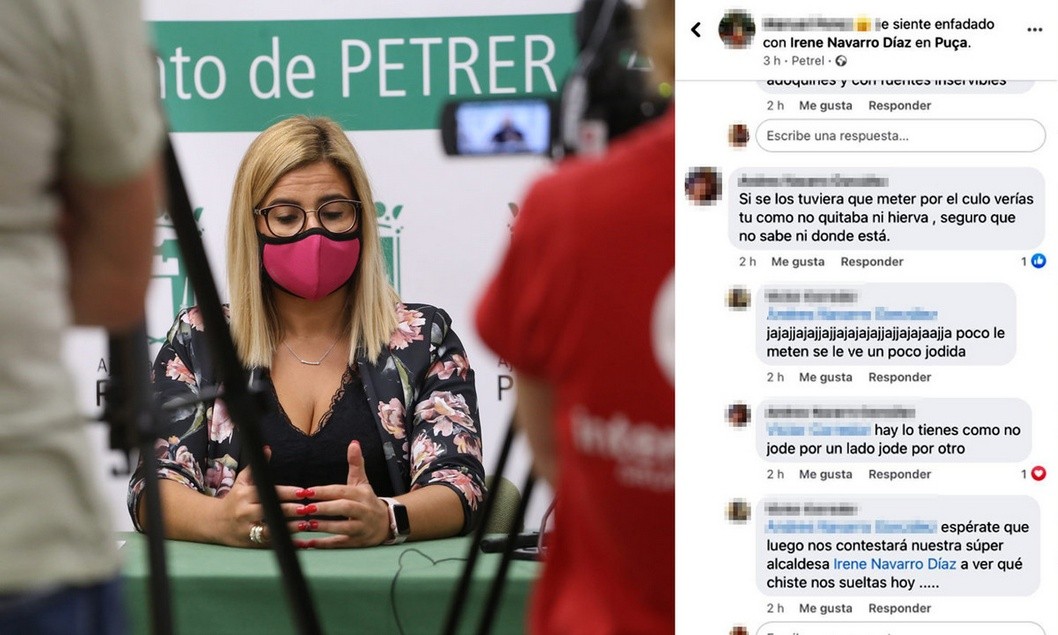 La alcaldesa de Petrer Irene Navarro denuncia un “ataque machista” hacia su persona en redes sociales La alcaldesa de Petrer Irene Navarro denuncia un “ataque machista” hacia su persona en redes sociales