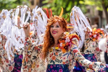 La comparsa viene celebrando el aniversario durante este año| Nando Verdú.