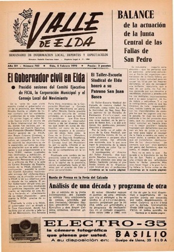 Número 0702 - 8 de febrero de 1970