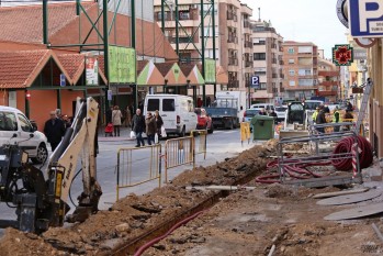 Actualmente se está actuando en la calle Camino Viejo de Elda | Jesús Cruces.