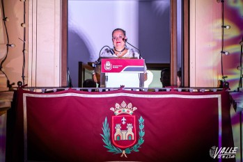 Beamud pregonó ayer las fiestas del fuego | Nando Verdú. 