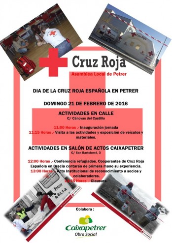 La Asamblea Local de Petrer celebra el Día de Cruz Roja Española