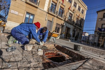 Los trabajos se han realizado esta mañana | Jesús Cruces.