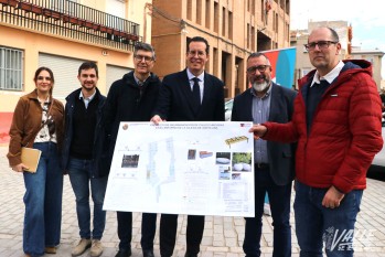 El alcalde, Rubén Alfaro, ha expuesto los detalles del proyecto | Marta Maestre. 