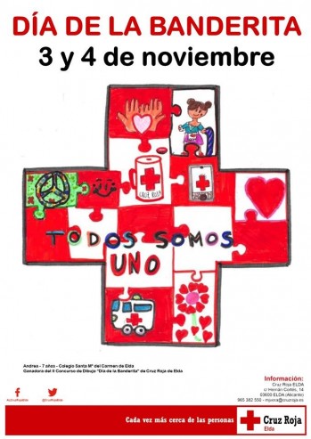 Cruz Roja celebra este fin de semana el Día de la Banderita