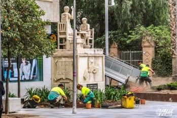 Los trabajos en este emblemático espacio están a punto de concluir .