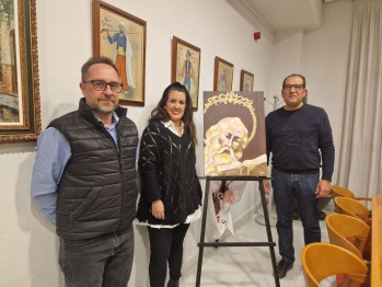 Serrano, Blanes y Guardiola han presentado esta obra.