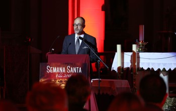 Gabriel Segura fue pregonero de la Semana Santa en 2018 | J.C. 