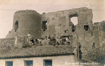 Castillo de Elda. Primera década del siglo XX.