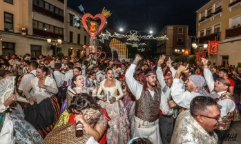 Miembros de la Falla Fraternidad | Archivo Valle de Elda J.C.