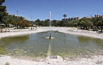 El lago se ha llenado tras su limpieza | Jesús Cruces.