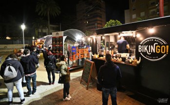 Las caravanas se encuentran en la Plaza Antonio Porpetta | Jesús Cruces.