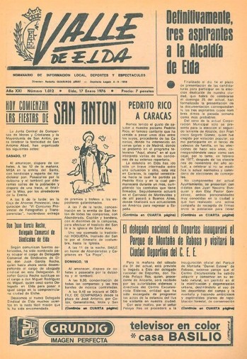 Número 1.012 - 17 de enero de 1976