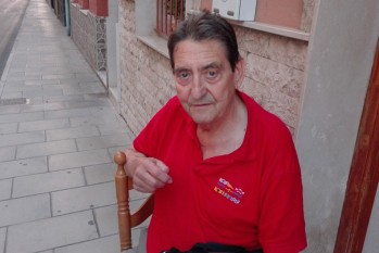 Pepe Sarabia en una imagen captada en el año 2017.