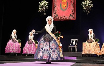 Nerea Tortosa, Fallera Mayor de Elda durante la Proclamación | Jesús Cruces