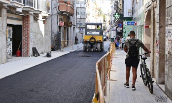 Las obras concluyen hoy con el asfaltado de la zona | Jesús Cruces.
