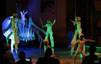 Petrer acogió a una obra circense 