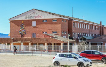 Una de las instalaciones iría en el tejado del colegio Reina Sofía. 