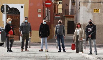 Algunos de los miembros de la asociación.