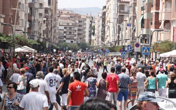 Imagen de la Gran Avenida tras el paso de la Vuelta Ciclista en 2011 | Jesús Cruces.