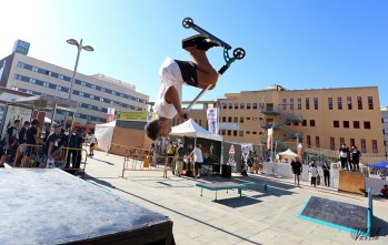 La zona de patinaje ha sido uno de los principales atractivos.