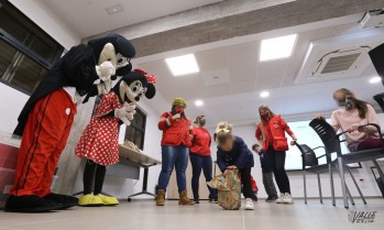 Los pequeños recibieron una grata sorpresa durante el taller.