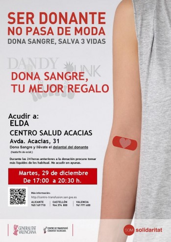 El centro de salud Acacias organiza una campaña de donación de sangre