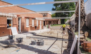 Las obras se prevé que hayan finalizado para el inicio del curso | J.C.