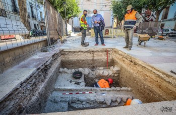 Los trabajos han encontrado la acequia de ocho siglos de antigüedad| J.C.