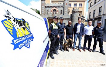 La Unidad Canina saldrá a las calles de Elda a partir de hoy mismo | Jesús Cruces.