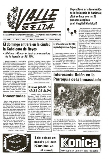 Número 1.507 - 3 de enero de 1986