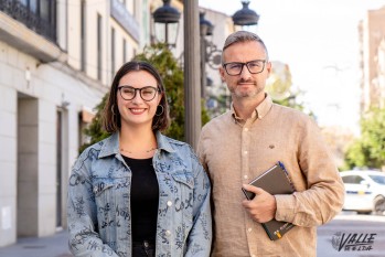 María Gisbert y Chema Martínez han presentado estas subvenciones | Nando Verdú.