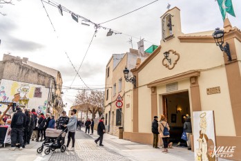 La ermita de San Antón ha abierto sus puertas para recibir a los eldenses | Nando Verdú. 