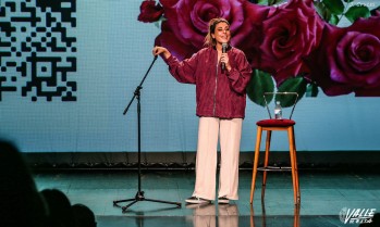 Valeria Ros actuó anoche en el Teatro Castelar | J.C.